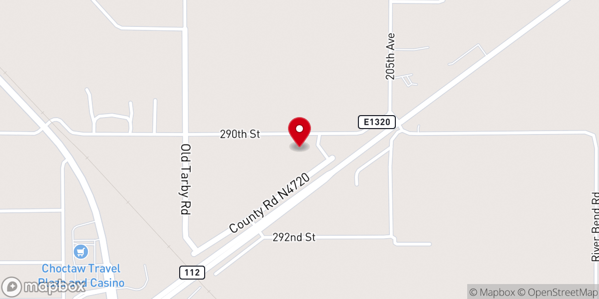 Map showing location of Cross Community Church