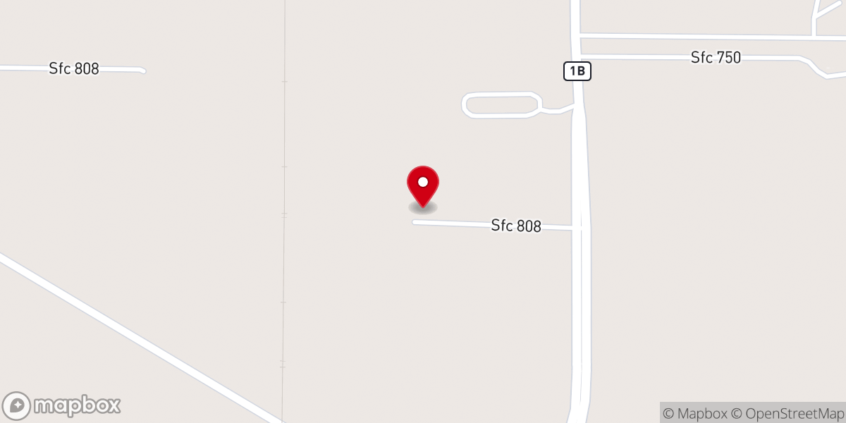 Map showing location of Saint Paul Church