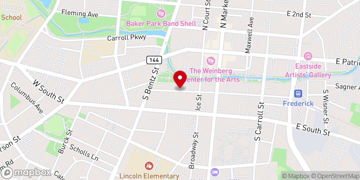 Map showing location of Bread Of Life Church
