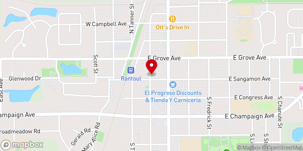 Map showing location of The Spirit of Liberty Christian Fellowship Church