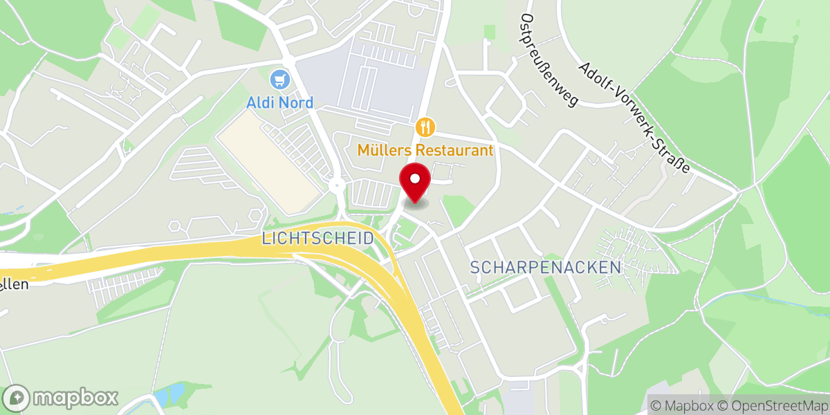 Map showing location of St. Christophorus