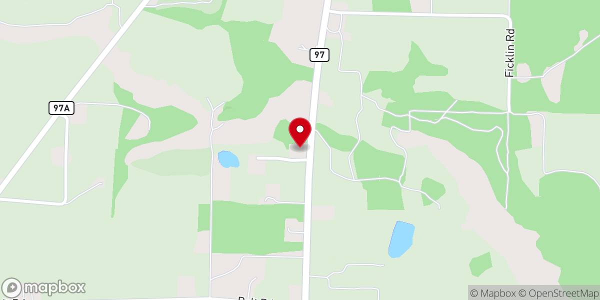 Map showing location of Emmanuel's Faith Center