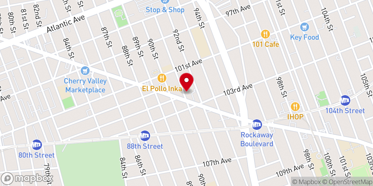 Map showing location of Nativity of the Blessed Virgin Mary Roman Catholic Church