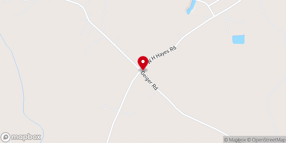 Map showing location of Hays-McDonald Farm
