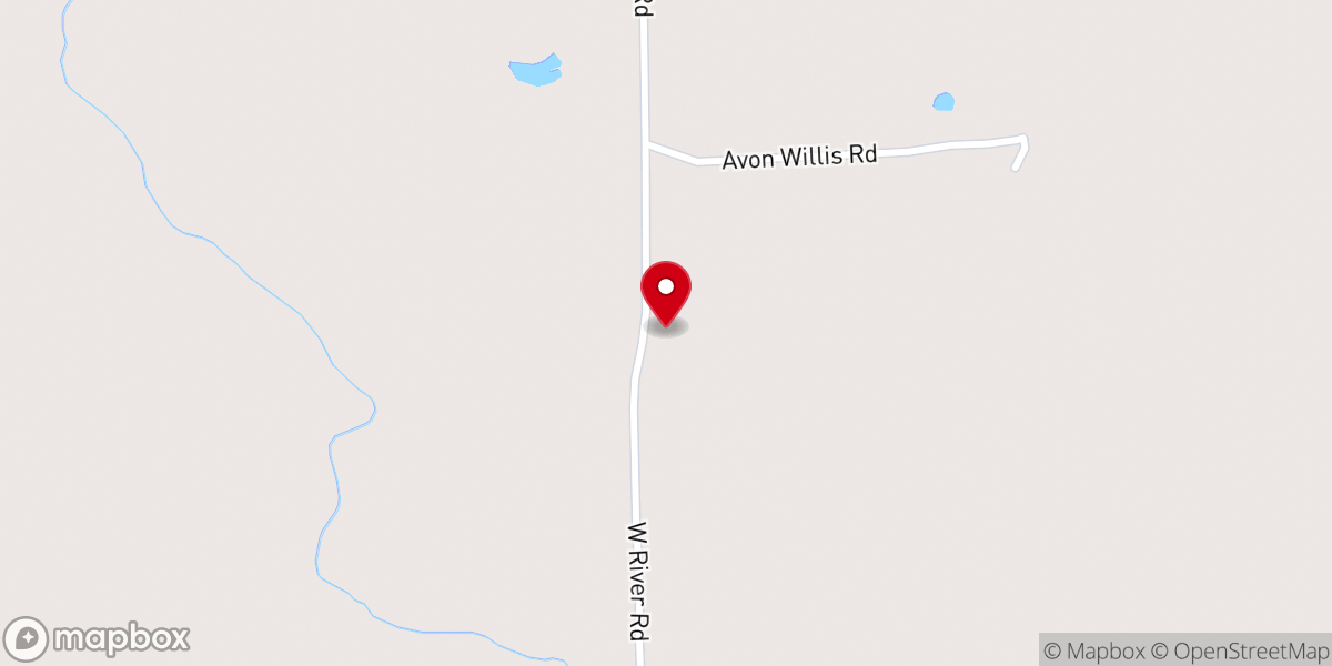 Map showing location of River Road Church