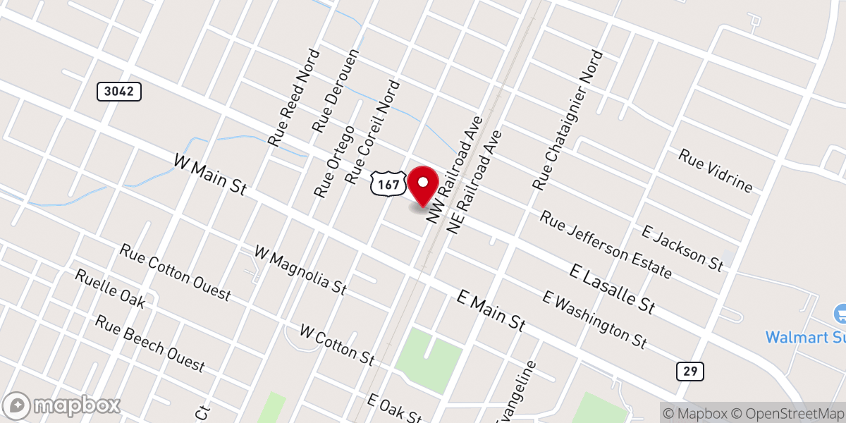 Map showing location of Agape Christian Fellowship Church