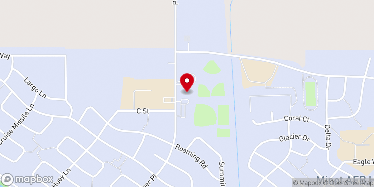Map showing location of North Plains Chapel