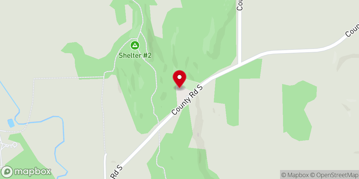 Map showing location of Saint Matthias Catholic Chapel