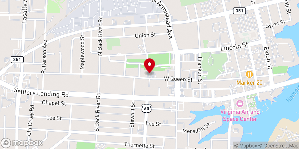 Map showing location of Faith Temple Church Of God In Christ