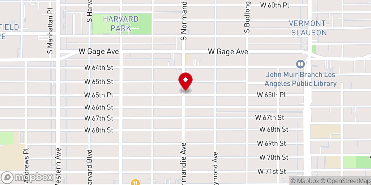 Map showing location of Family Mennonite Church
