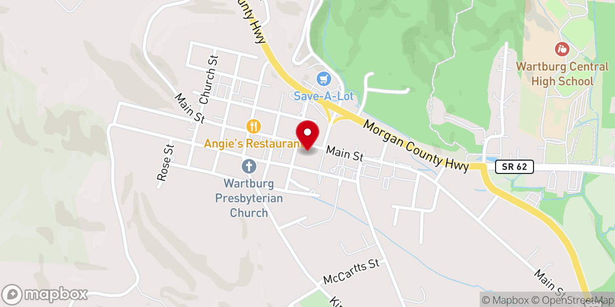 Map showing location of Storehouse Ministries