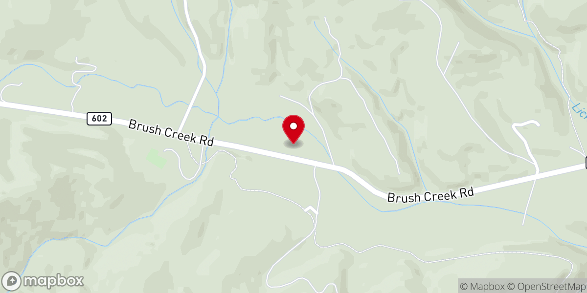 Map showing location of Faith Church