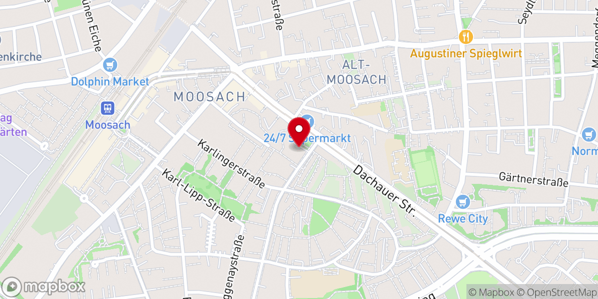 Map showing location of Heilig-Geist-Kirche - Evangelisch-Lutherische Kirchengemeinde München - Heilig-Geist-Kirche
