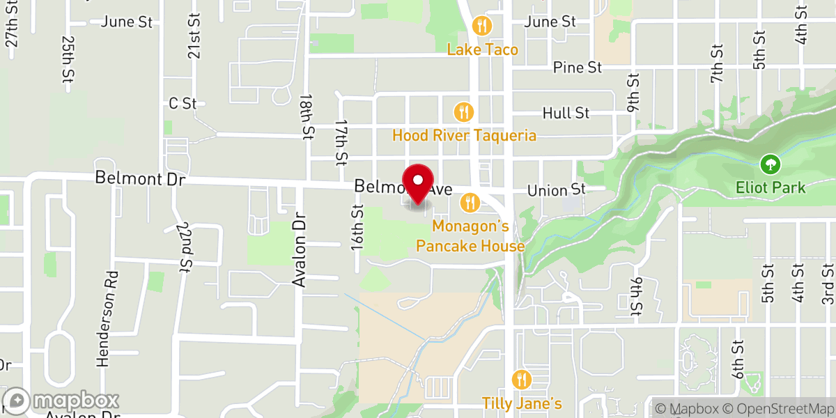 Map showing location of Saint Mary Catholic Church