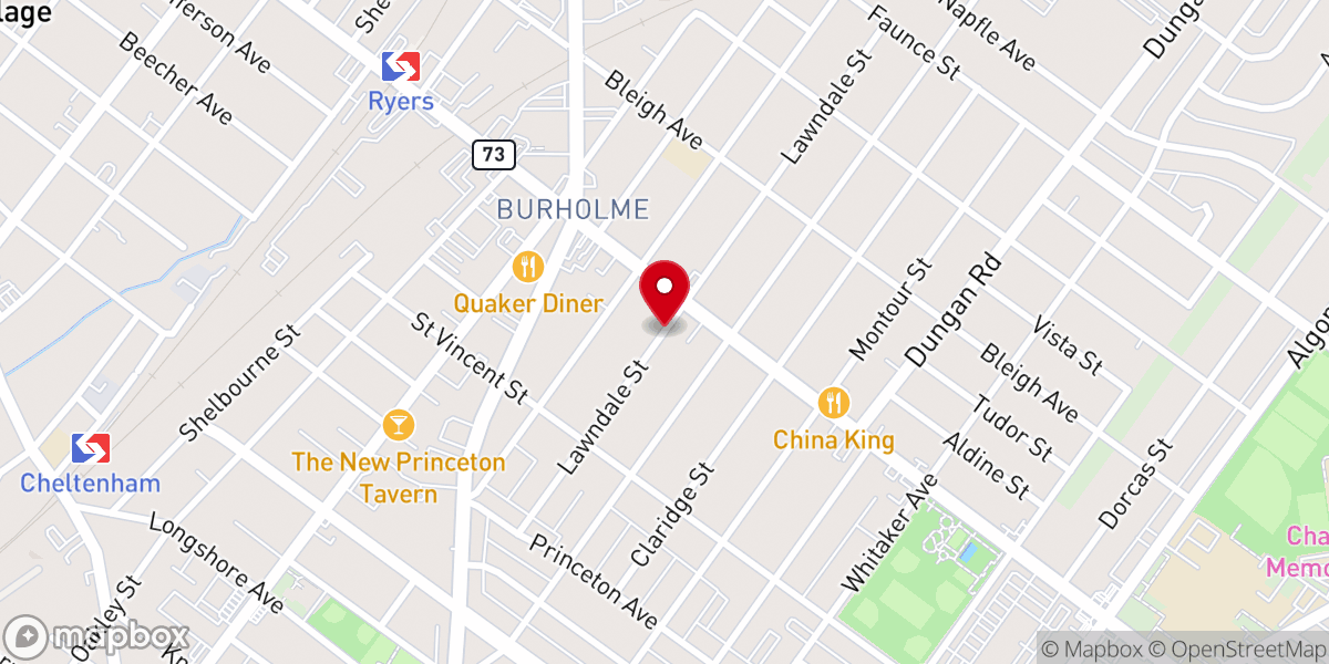 Map showing location of New Kingdom Church International Inc