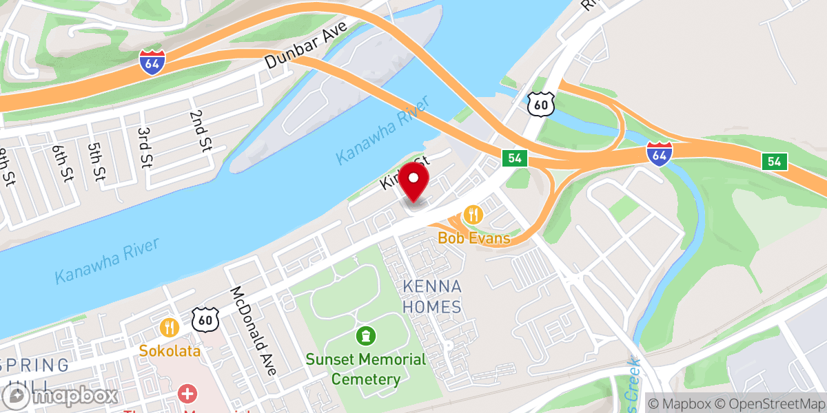 Map showing location of Genesis Fellowship
