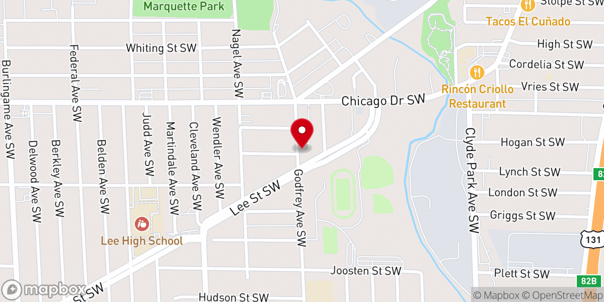 Map showing location of San Juan Diego Academy