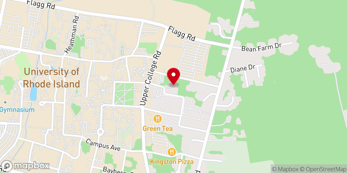 Map showing location of Catholic Center
