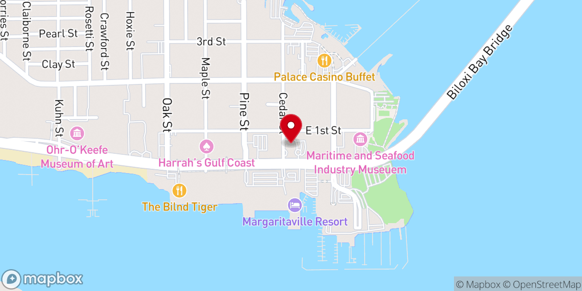 Map showing location of St. Michael Catholic Church