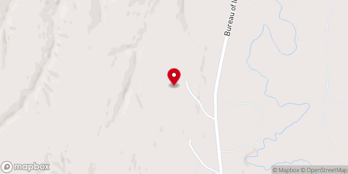 Map showing location of Nicholas Black Elk's grave