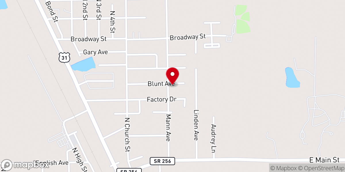 Map showing location of Austin Community Church of God