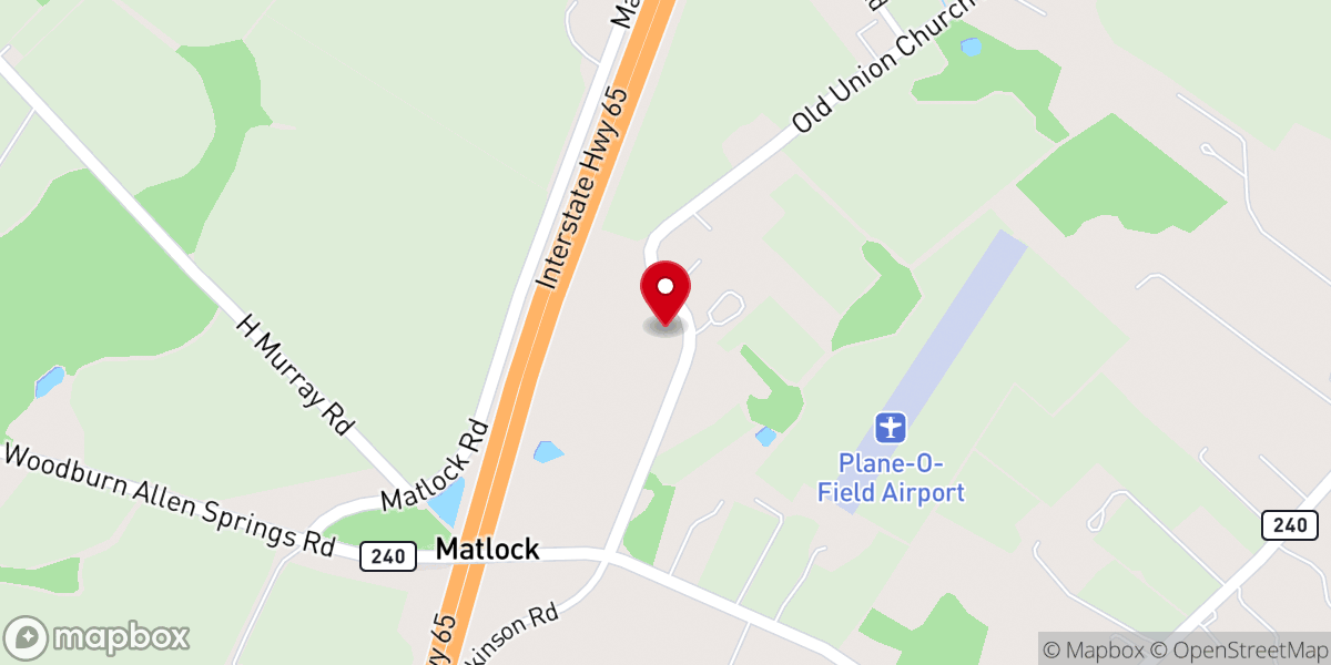 Map showing location of The Reindeer Farm