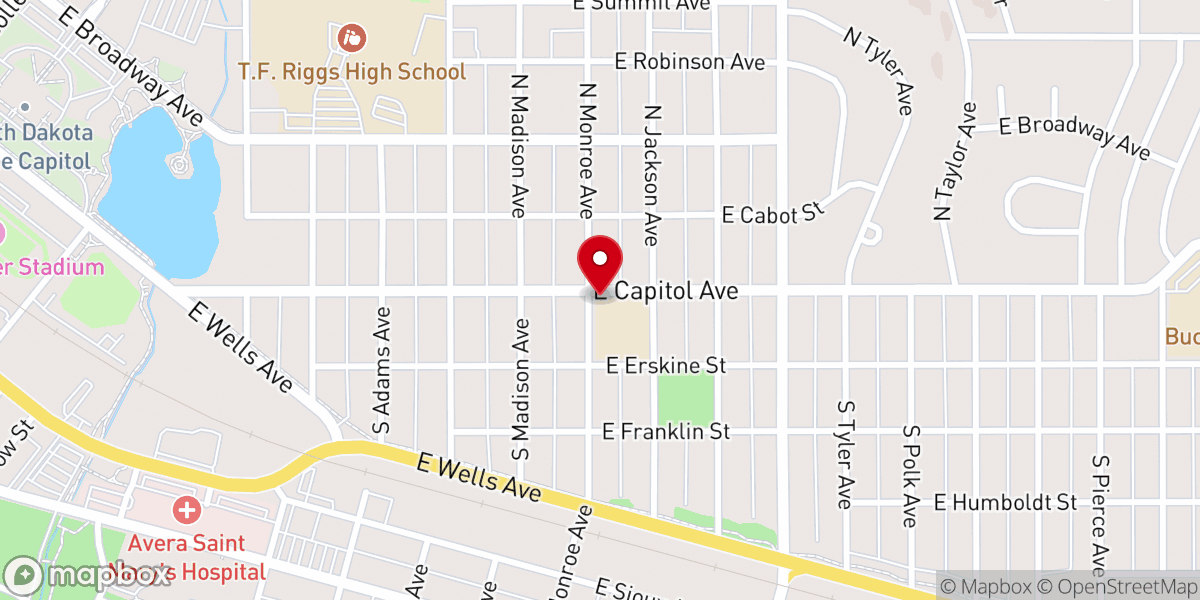Map showing location of For His Glory School