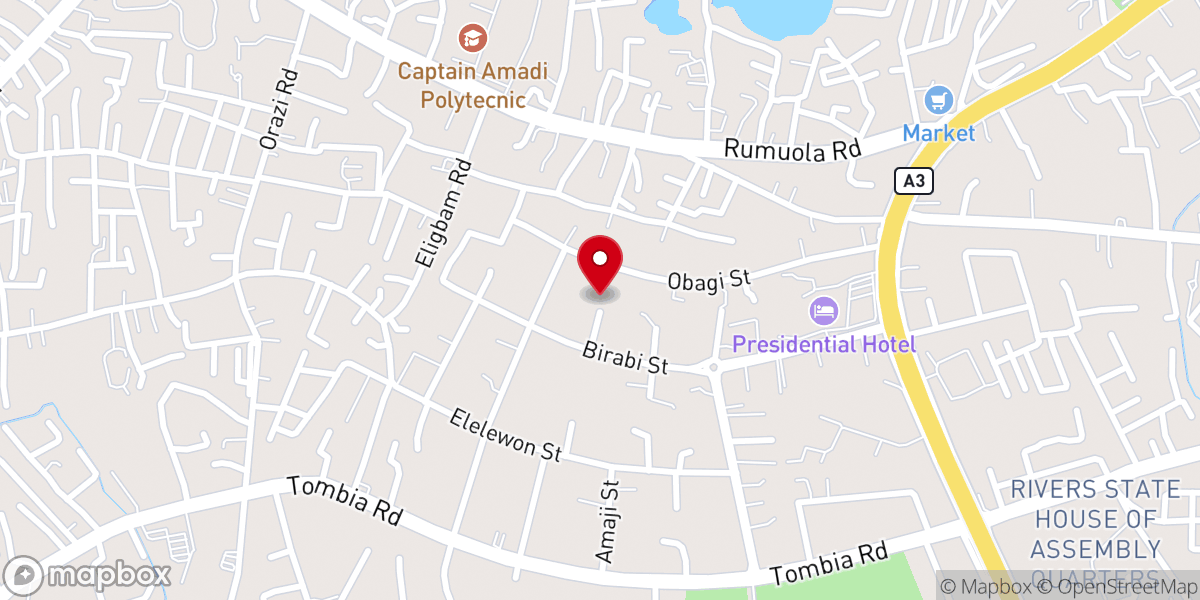 Map showing location of Salvation Ministries (Home Of Success)