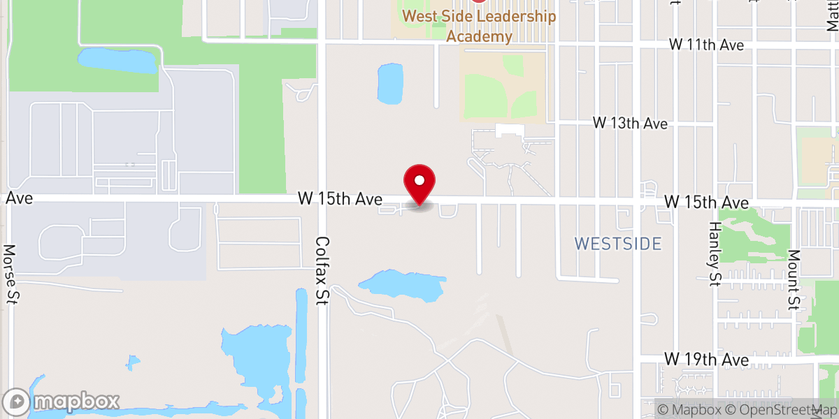 Map showing location of Believer's Fellowship Church