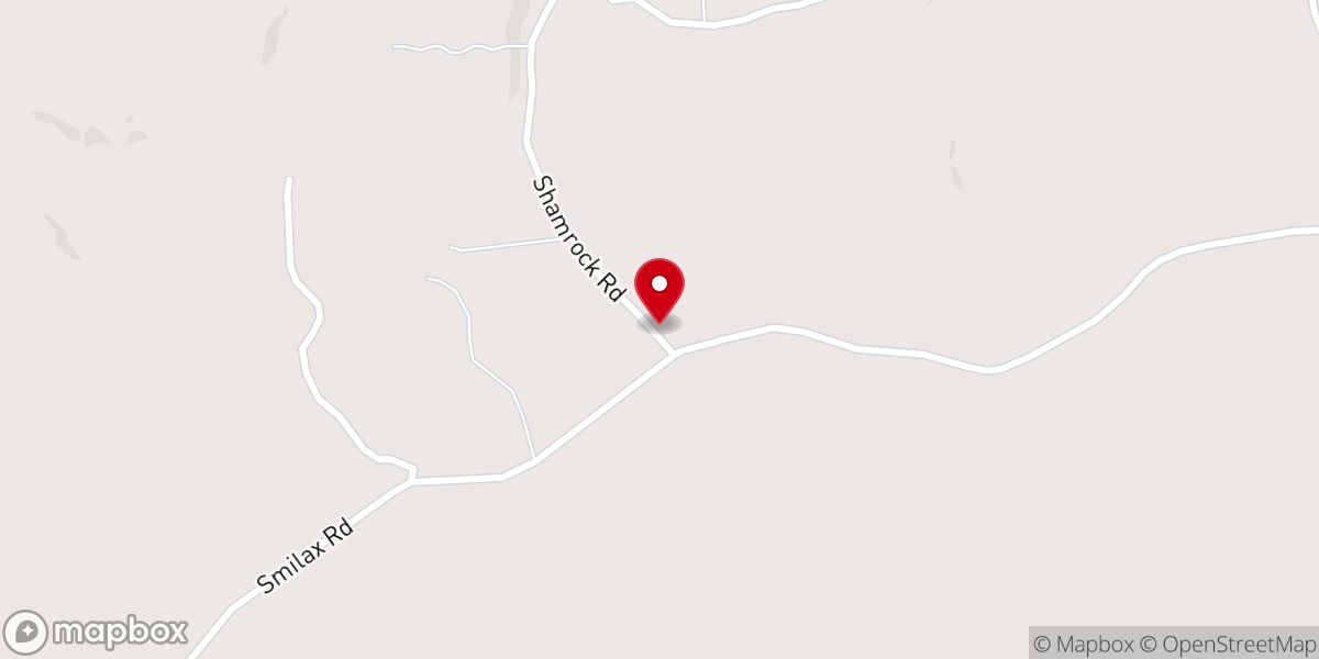 Map showing location of Texas Heritage Camp
