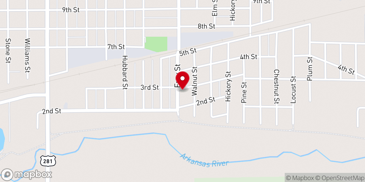 Map showing location of Iglesia De La Cosecha