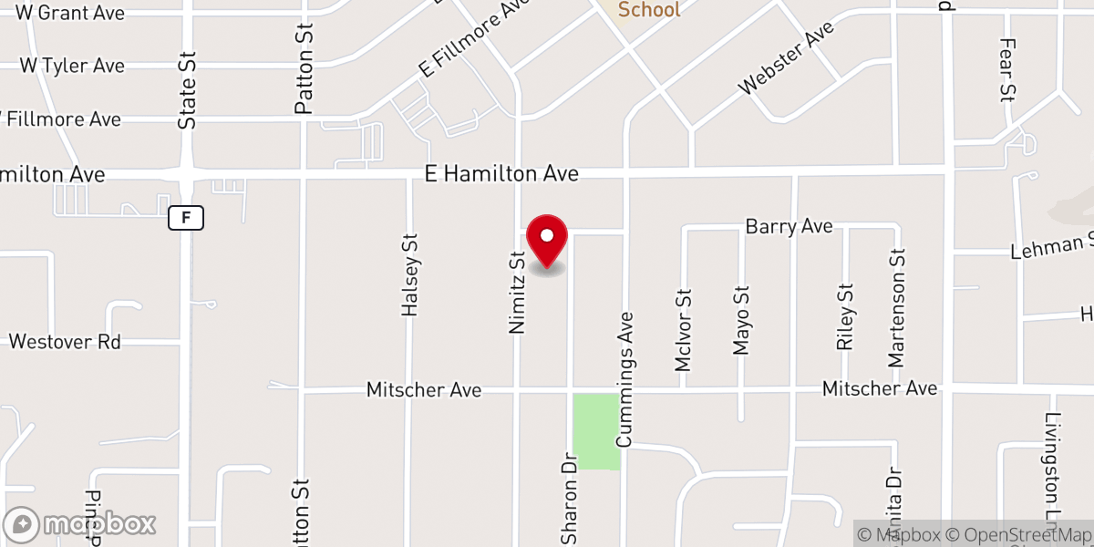 Map showing location of Benedictine Adoration Chapel Fund
