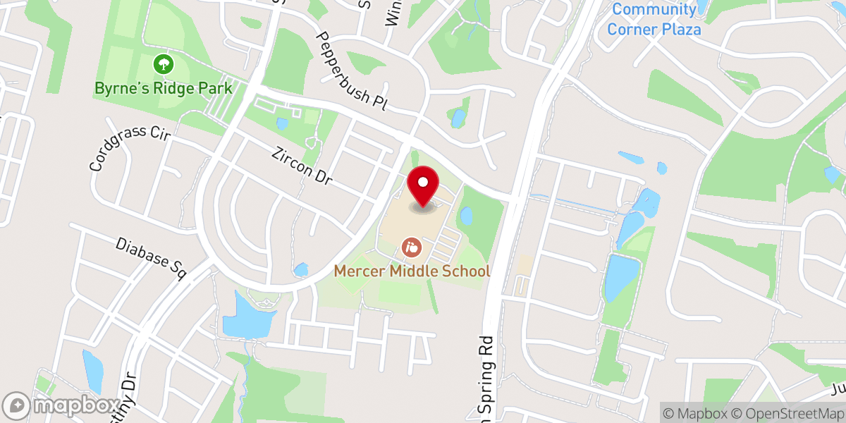 Map showing location of Nations Church