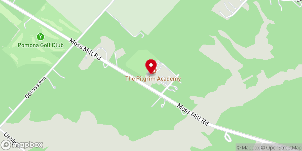 Map showing location of Trinity Church of Galloway