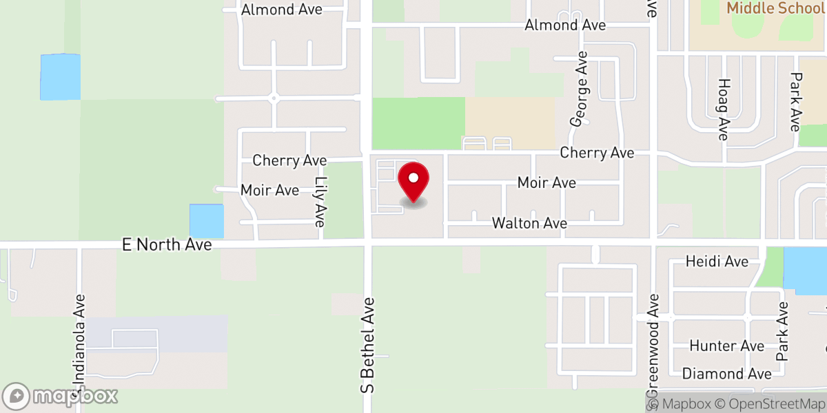 Map showing location of St. Mary's Hall & School of Religion