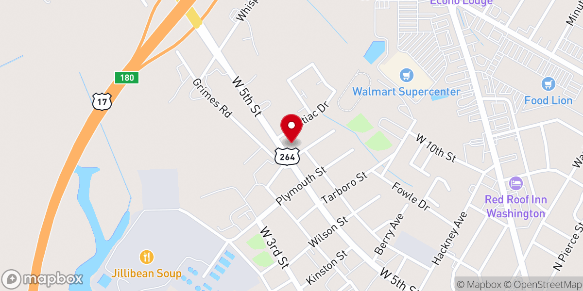 Map showing location of Holy Trinity Church of Christ