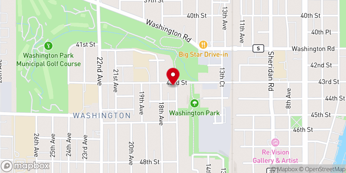 Map showing location of St.Nicholas Parish Hall