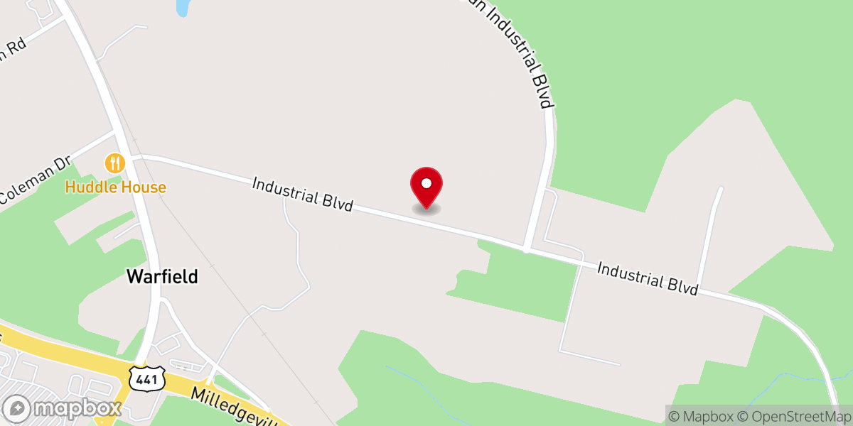 Map showing location of Putnam Christian Outreach Inc