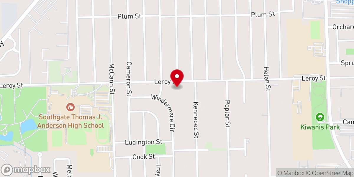 Map showing location of Victory Temple