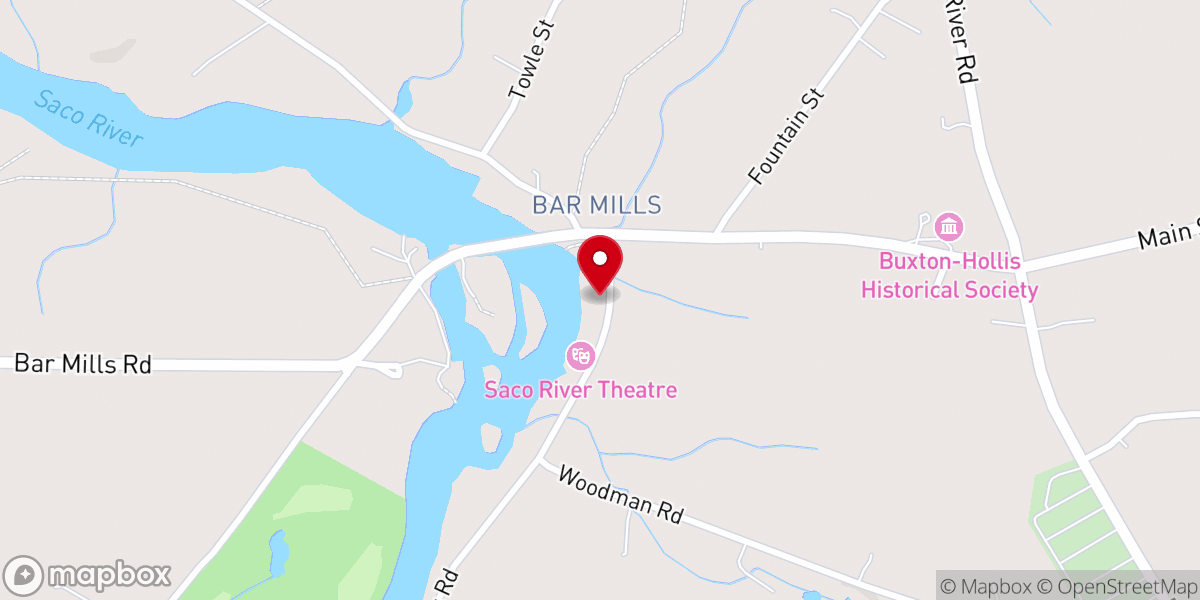 Map showing location of The Old White Church