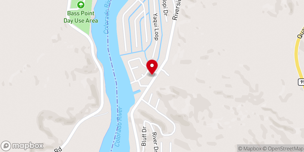 Map showing location of River Church