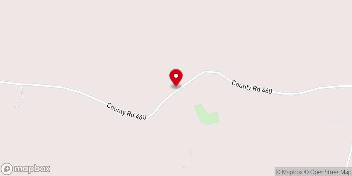 Map showing location of New Providence Church