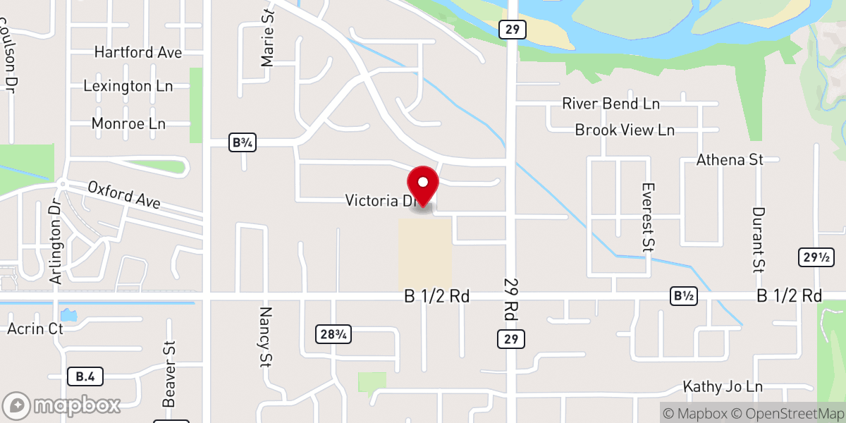 Map showing location of Valley Gate Ministries Inc
