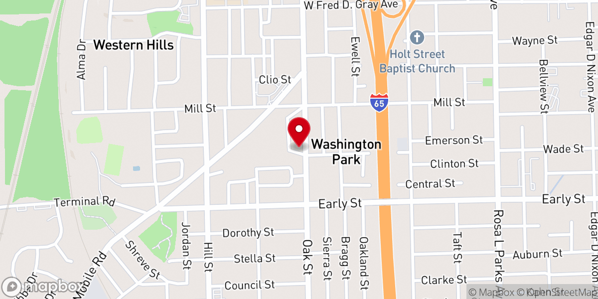 Map showing location of Changing Lives Worldwide Ministries Inc