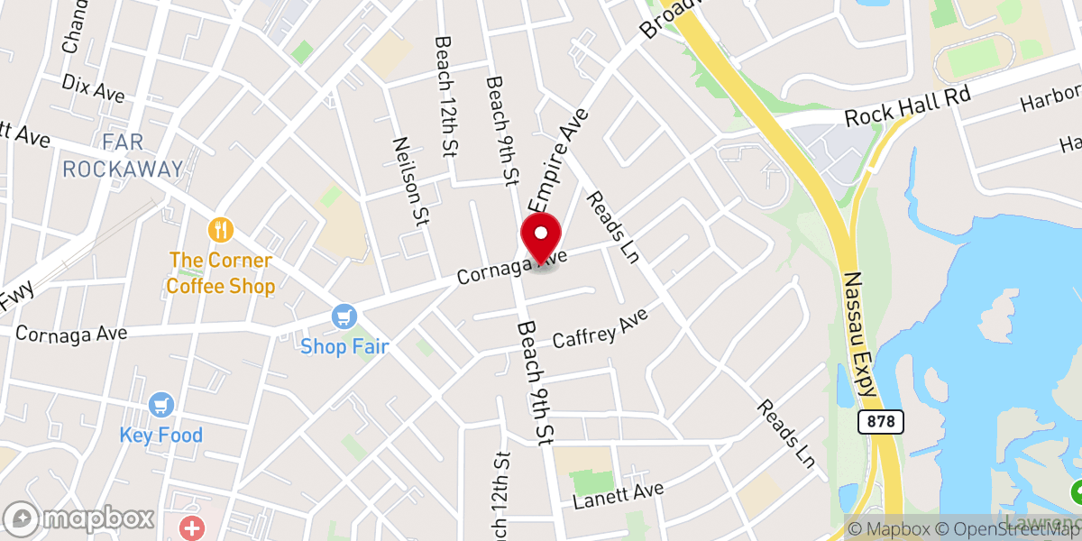 Map showing location of Bais Medrash Society Inc