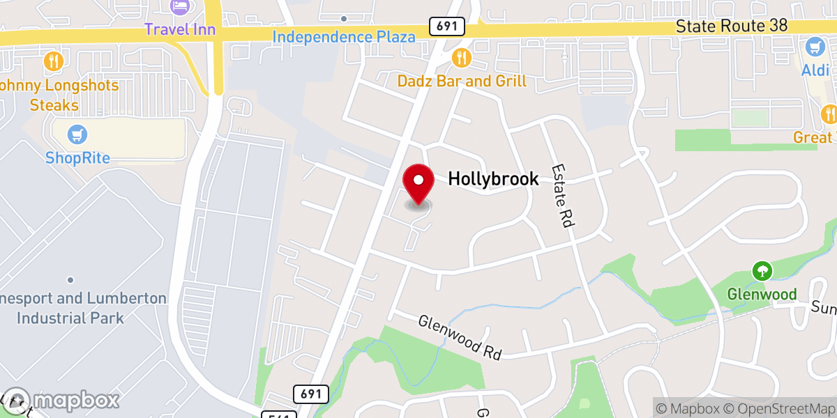 Map showing location of Lighthouse Church