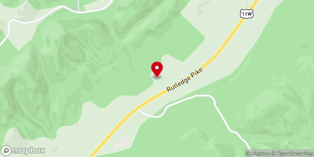 Map showing location of Red House Missionary Baptist Church