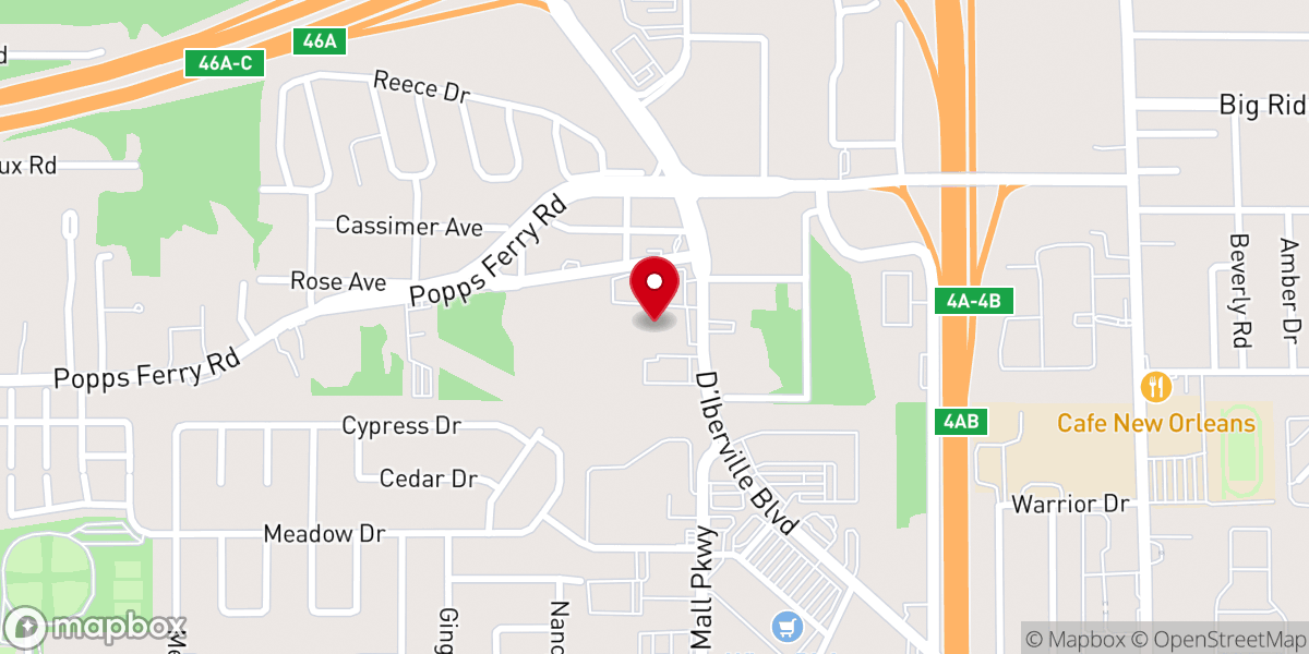 Map showing location of Infinity Church The Apostolic Assembly