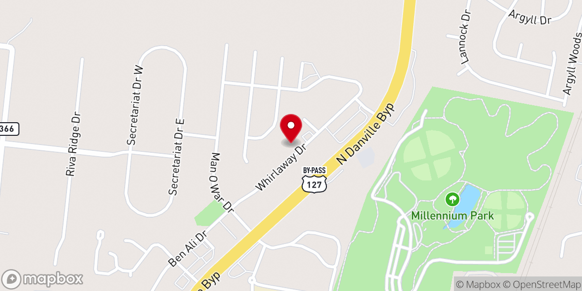 Map showing location of Rising Son Christian Church