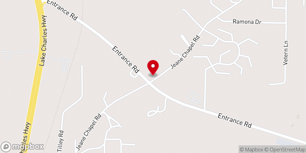 Map showing location of Purpose Life Community Church